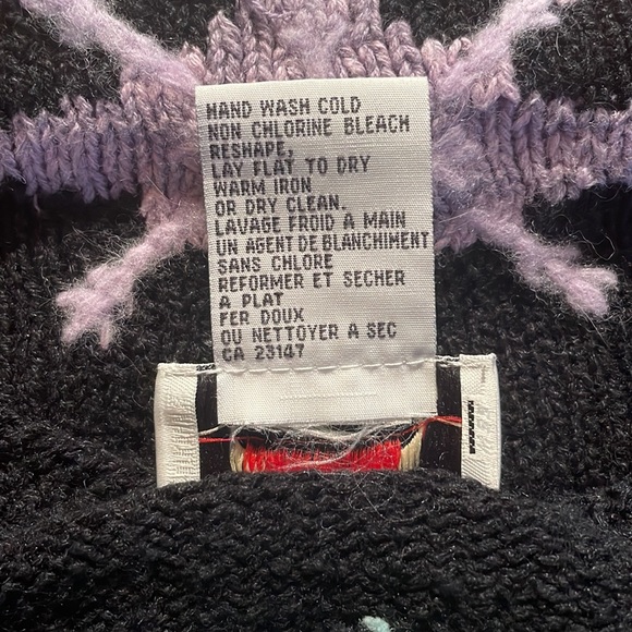 Talbots Snowflake Cardigan Sweater - Picture 4 of 4